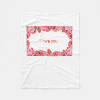 Show love to the Febuary 14. Fleece Blanket