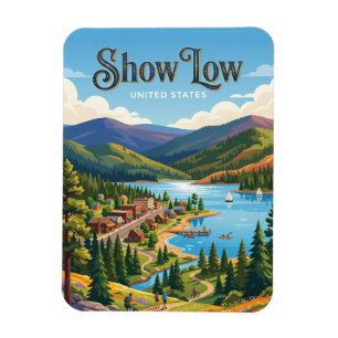 Show Low Arizona Magnet