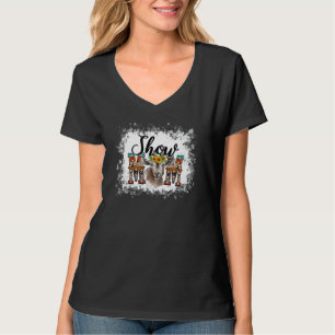 Show Mama Goat Mom Floral Country Farm Life Farm G T-Shirt