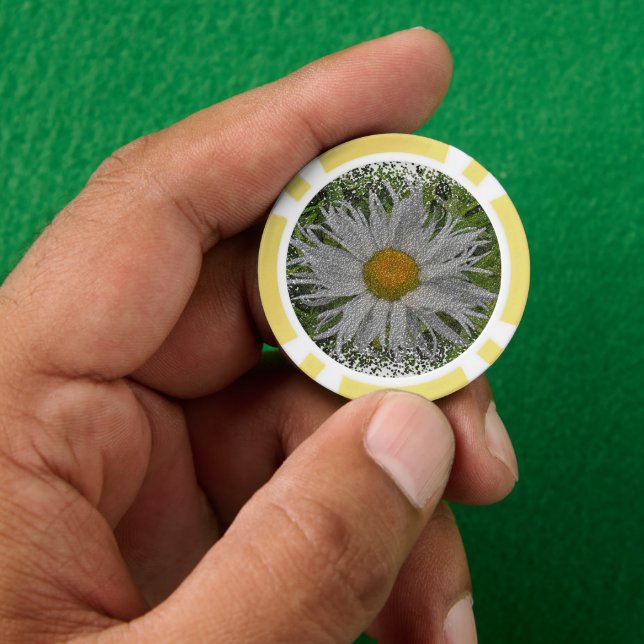 Show Me A Daisy #1 Poker Chips (Hand)