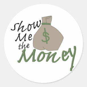 Show Me Bag Classic Round Sticker
