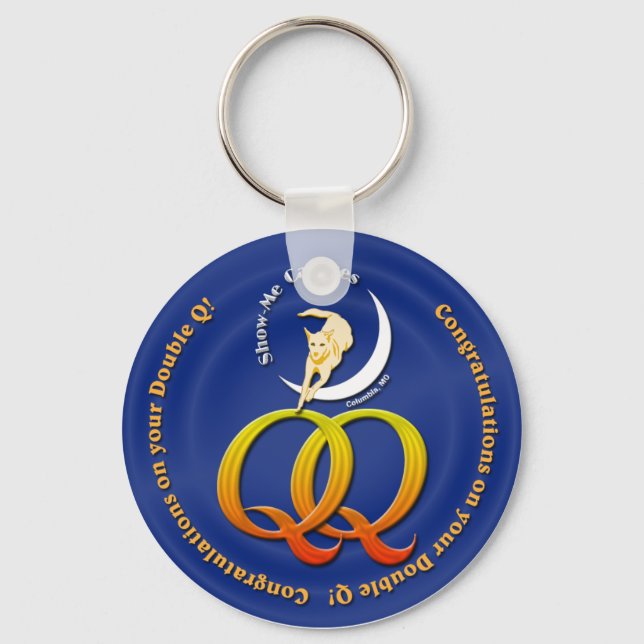 Show Me Canines QQ keychain (Front)