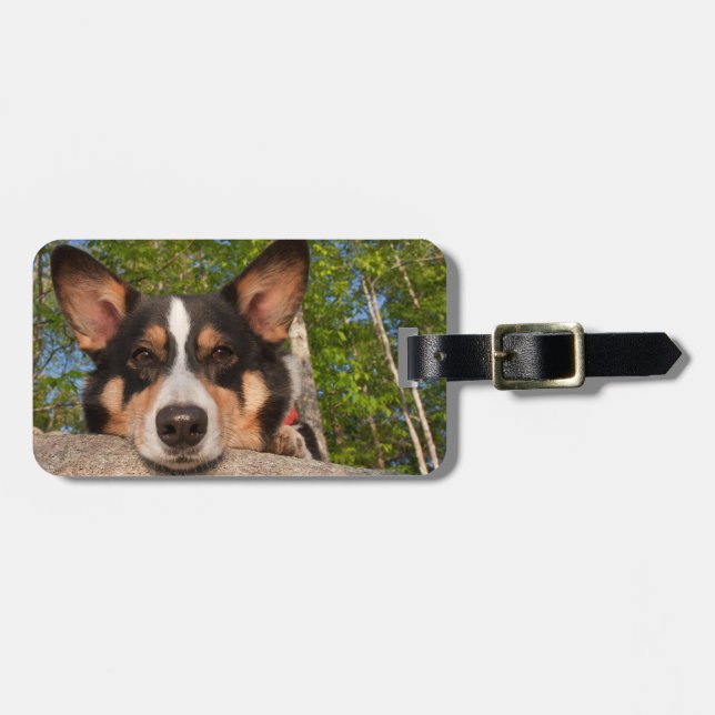 Show Me Sad Luggage Tag (Front Horizontal)