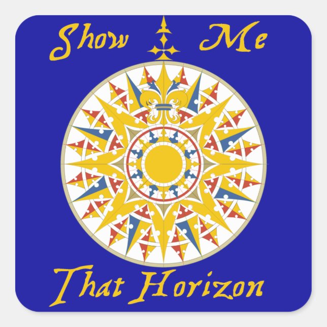 Show Me That Horizon sticker - pack of 20 (Front)