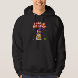 Show Me The Candy Halloween Costume Trick Or Treat Hoodie