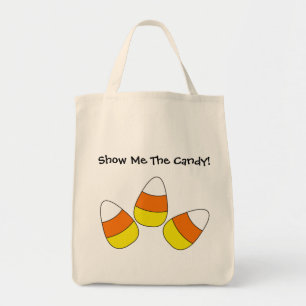 Show Me The Candy Halloween Tote