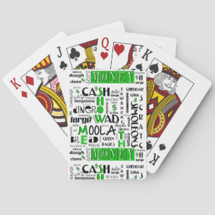 Show me the Money Bicycle Playing Cards