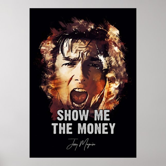 Show me the Money  Jerry Maguire Poster (Front)