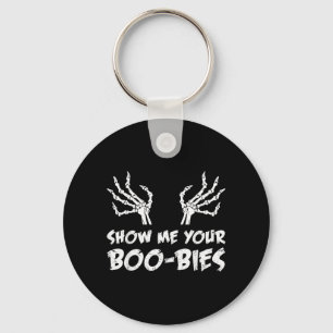 Show Me Your Funny Halloween Costume Gift Key Ring