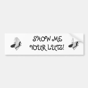 Show Me Your Lutz Bumper Sticker