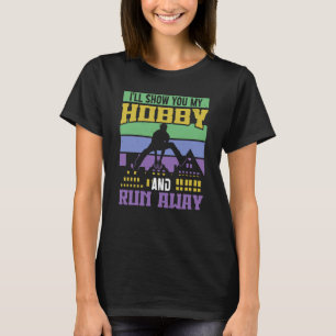 Show my hobby run away for free running traceurs & T-Shirt