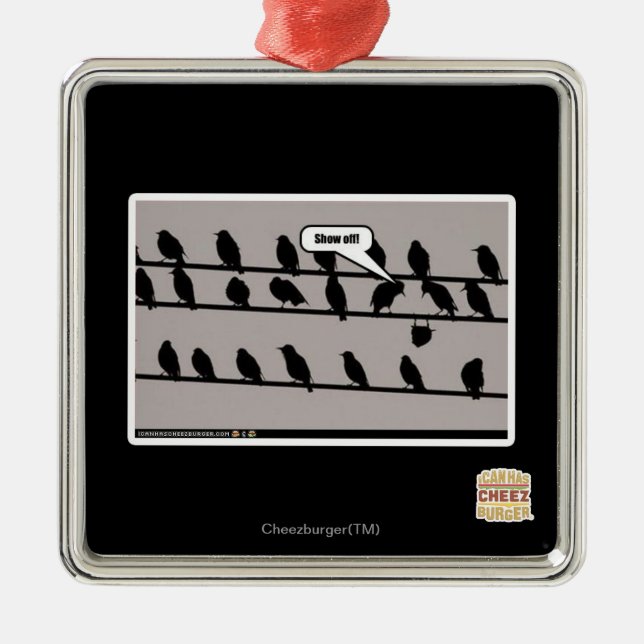 Show off! metal tree decoration (Front)