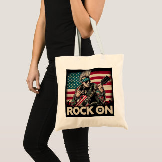 Show off  with this "Rock and Roll BAG" Tote Bag