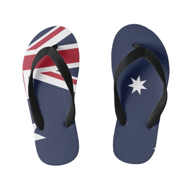 Show off your colors - Australia Kid's Flip Flops (Footbed)