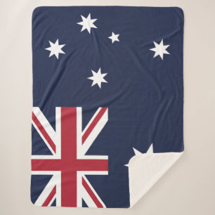 Show off your colors - Australia Sherpa Blanket