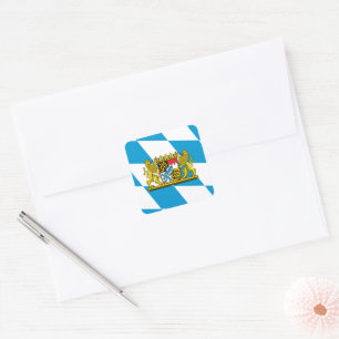 Show off your colors - Bayern/Bavaria Square Sticker