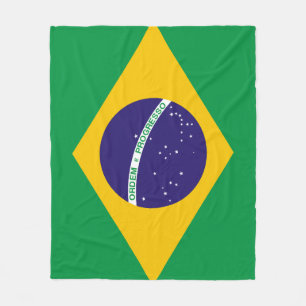 Show off your colors - Brazil Fleece Blanket