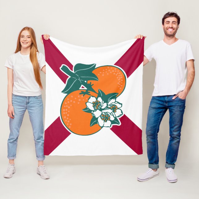 Show off your colors - Florida Fleece Blanket (In Situ)
