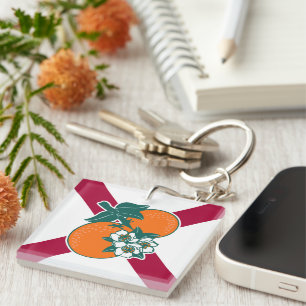 Show off your colors - Florida Key Ring