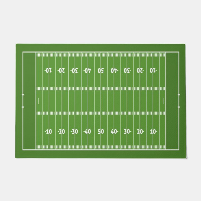 Show off your colors - Football Doormat (Front)