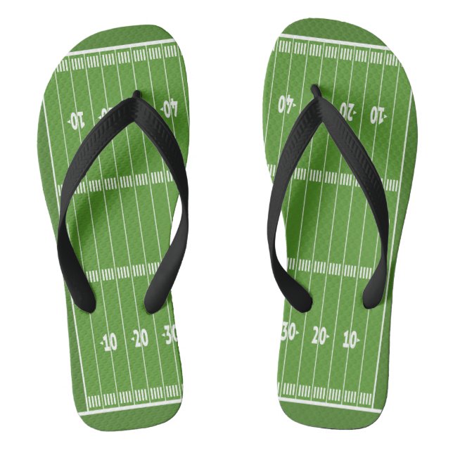 Show off your colors - Football Flip Flops (Footbed)