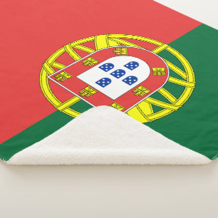 Show off your colors - Portugal Sherpa Blanket