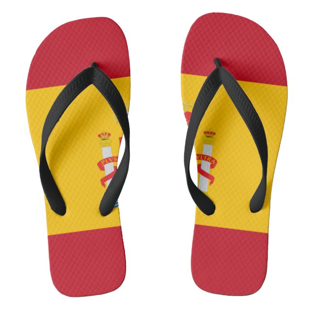 Show off your colors - Spain Flip Flops (Footbed)