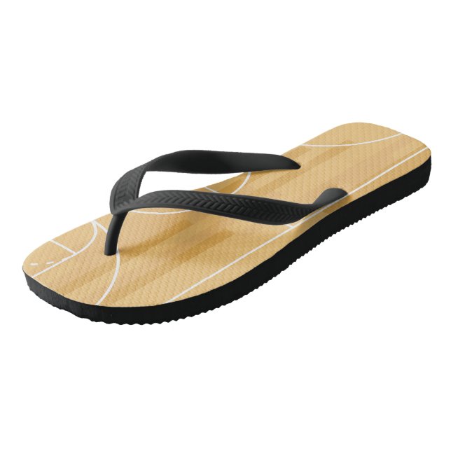 Show off your colours - Basketball Flip Flops (Angled)