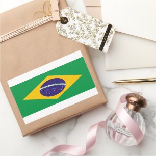 Show off your colours - Brazil Rectangular Sticker