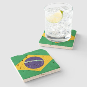 Show off your colours - Brazil Stone Coaster