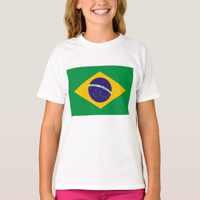 Show off your colours - Brazil T-Shirt (Front)