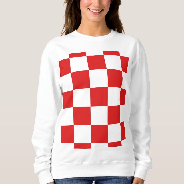 Show off your colours - Croatia Sweatshirt (Front)