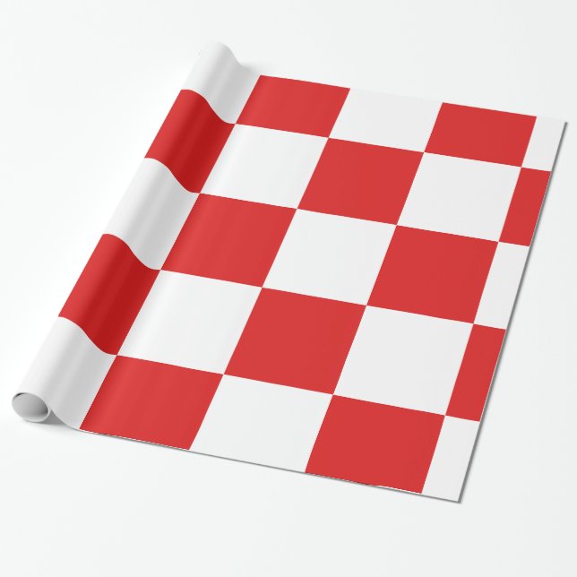 Show off your colours - Croatia Wrapping Paper (Unrolled)