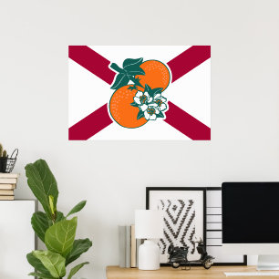 Show off your colours - Florida Poster
