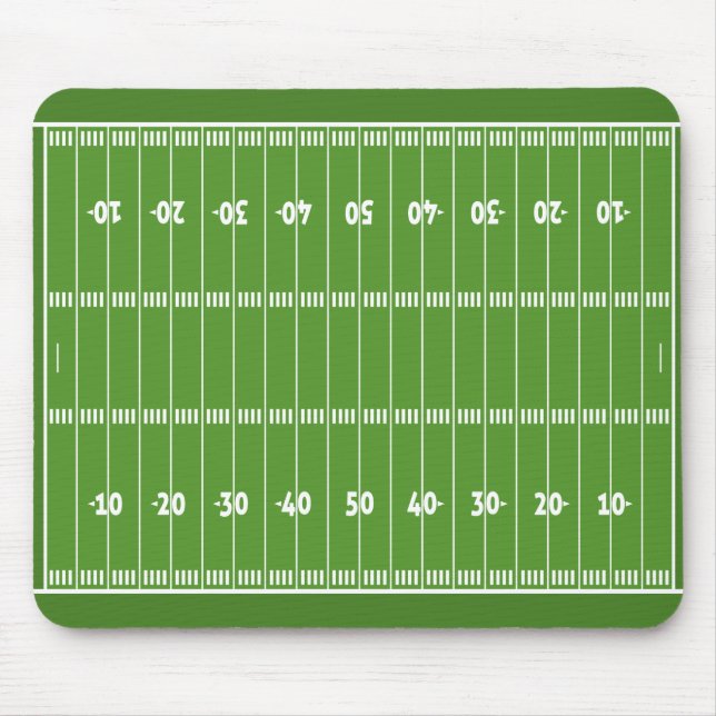 Show off your colours - Football Mouse Mat (Front)