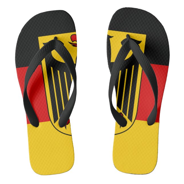 Show off your colours - Germany Flip Flops (Footbed)