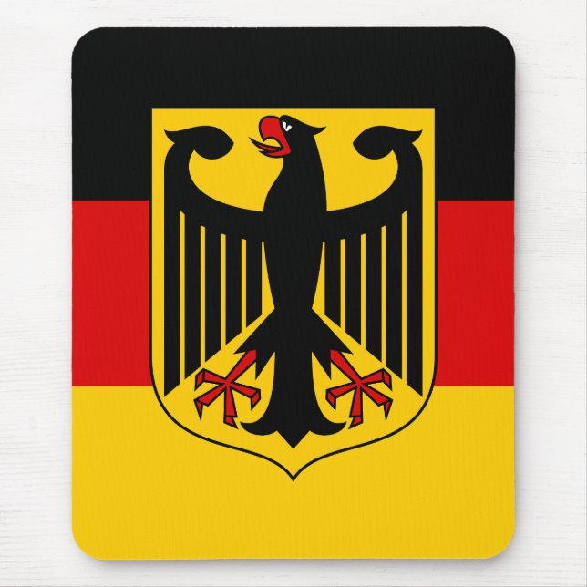 Show off your colours - Germany Mouse Mat (Front)