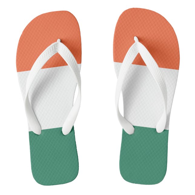 Show off your colours – Ireland Flip Flops (Footbed)