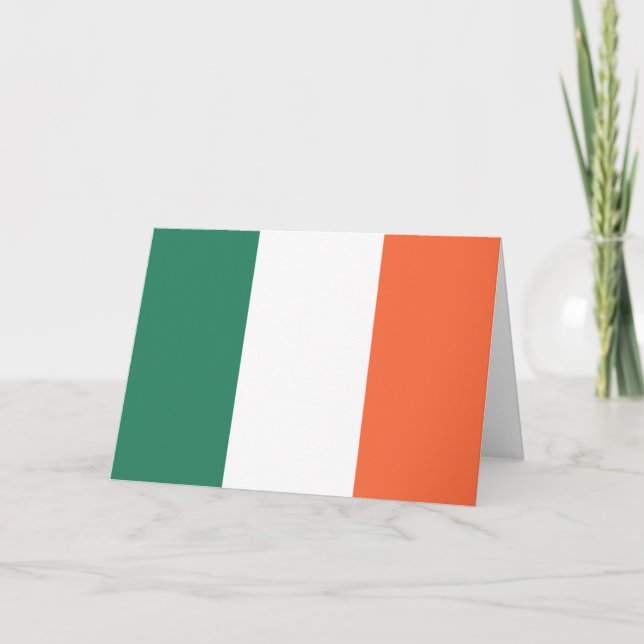 Show off your colours – Ireland Thank You Card (Front)