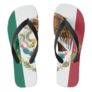 Show off your colours - Mexico Flip Flops