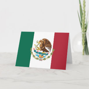 Show off your colours - Mexico Thank You Card