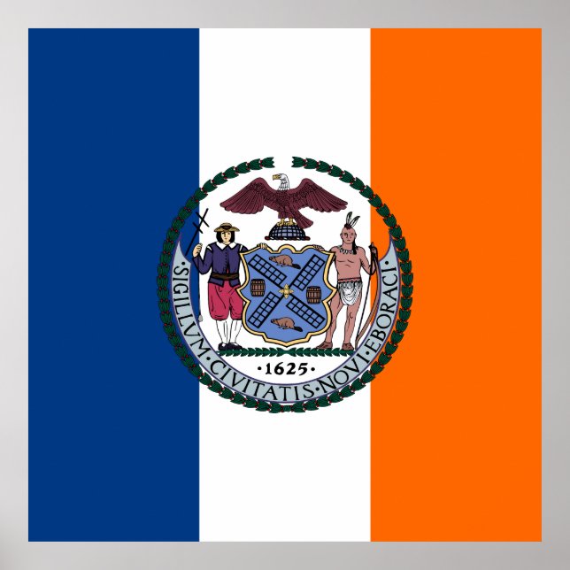 Show off your colours - New York Poster (Front)