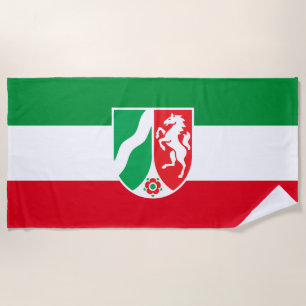 Show off your colours - Nordrhein-Westfalen Beach Towel