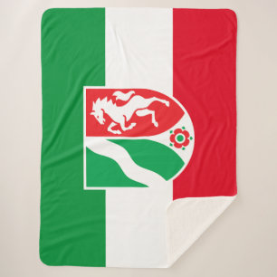 Show off your colours - Nordrhein-Westfalen Sherpa Blanket