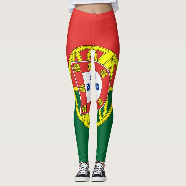 Show off your colours - Portugal Leggings (Front)