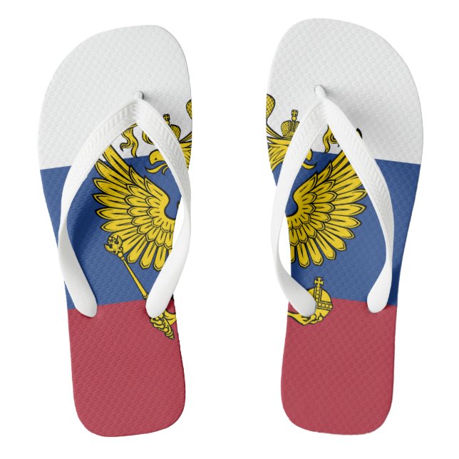Show off your colours - Russia Flip Flops (Footbed)