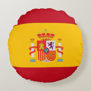 Show off your colours - Spain Round Cushion