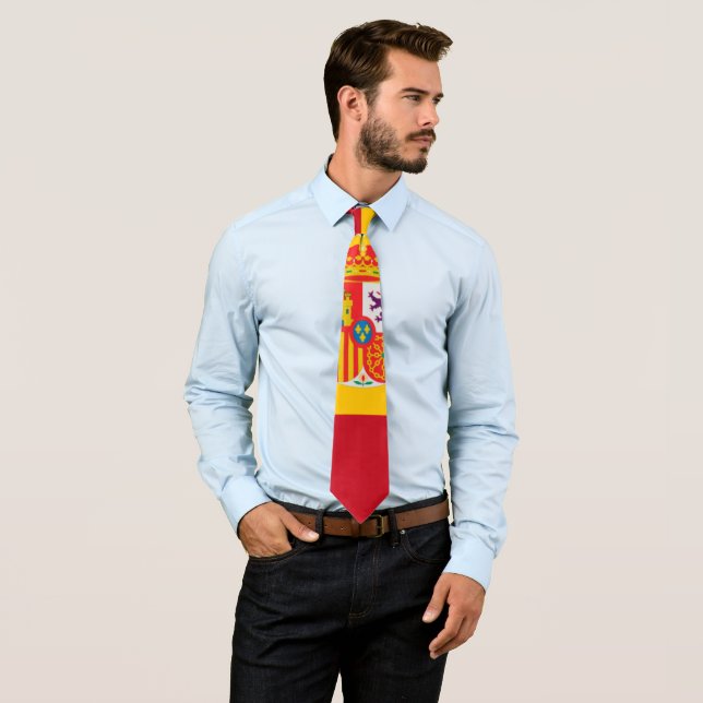 Show off your colours - Spain Tie (In Situ)