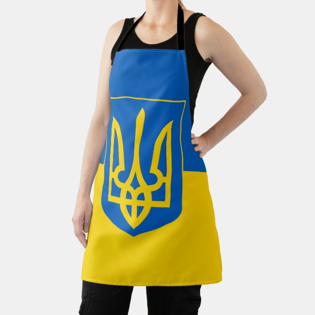 Show off your colours – Ukraine Apron (Insitu)