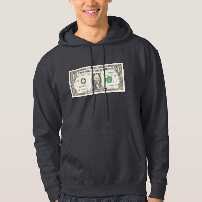 Show off your colours - US Dollar Hoodie (Front)